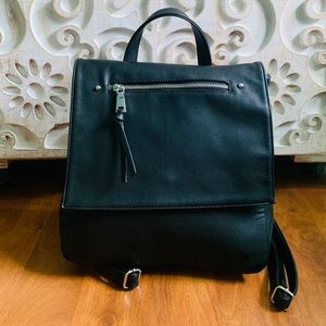 Madden Girl black backpack purse